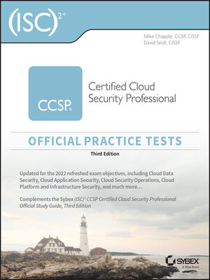 cover image of (ISC)2 CCSP Certified Cloud Security Professional Official Practice Tests